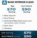 Basic Interior Clean